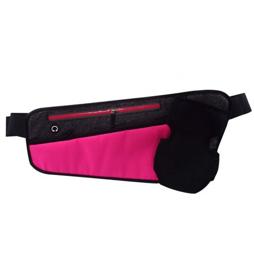 SPORTBELT  MOD 02 - CINTO + PORTABOTELLA - FUCSIA