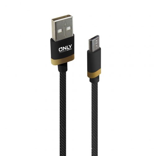 CABLE USB MOD 51 - JEAN ONLY - V8 - NEGRO - Imagen 2