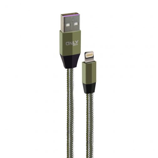 CABLE USB MOD 33 - RAYAS - IP - MARRON - Imagen 2