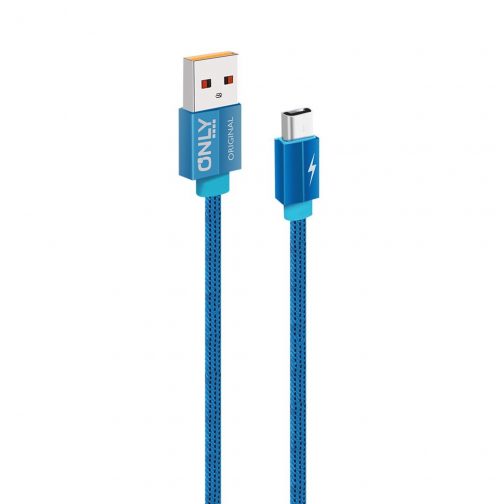 CABLE USB MOD 42 - V8 3,1 AMPER - AZUL