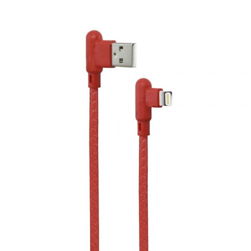 CABLE USB MOD20 - ELE - IPH - ROJO - Imagen 2