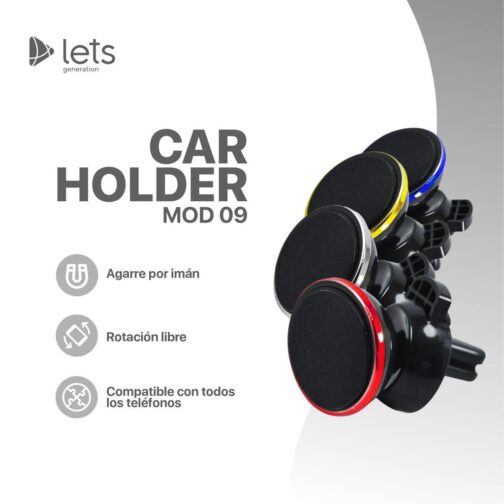 CAR HOLDER MOD 09 - IMAN - AZUL - Imagen 4