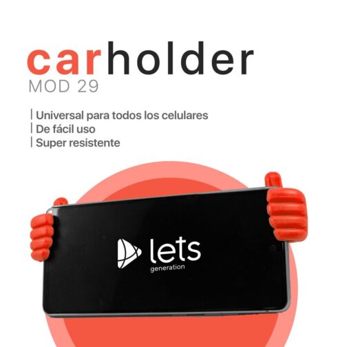 HOLDER DESK MOD29 - ROJO - Imagen 4