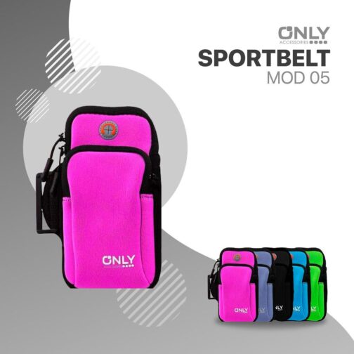 SPORTBELT  MOD 05 - BRAZALETE CON 2 ESPACIOS - FUCSIA - Imagen 3