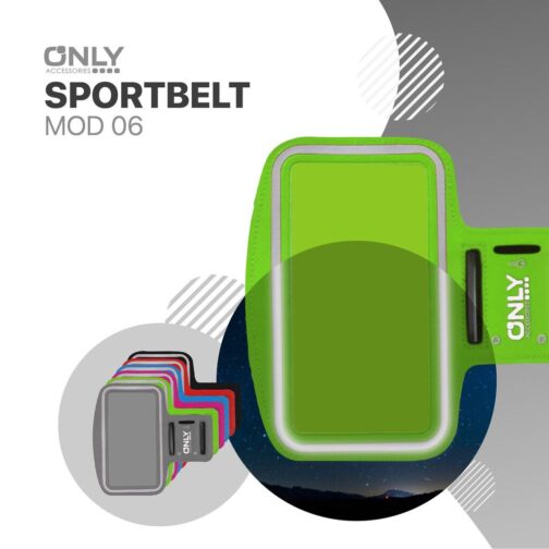 SPORTBELT  MOD 06 - BRAZALETE PORTA CEL 5,5'' - VERDE - Imagen 3