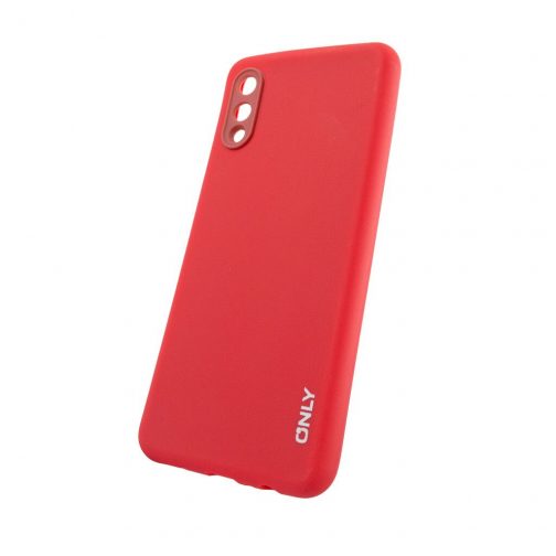 TPU SILICONA COLOR MOD 156 - MOTO G9 PLUS - ROJO