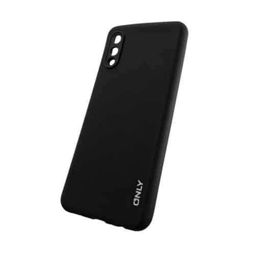 TPU SILICONA COLOR MOD 156 - MOTO G9 PLUS - NEGRO