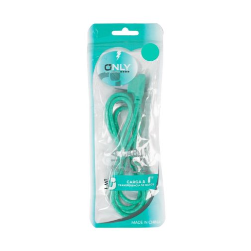 CABLE USB MOD 54 - ELE ONLY - TIPO C - VERDE