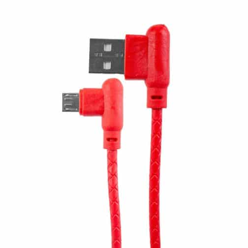 CABLE USB MOD 52 - ELE ONLY - V8 - ROJO - Imagen 2