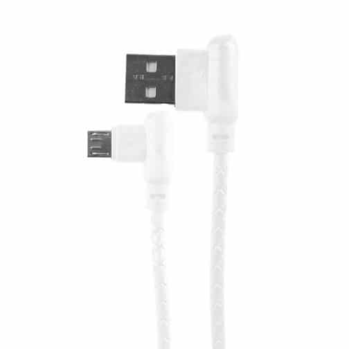 CABLE USB MOD 52 - ELE ONLY - V8 - BLANCO - Imagen 2