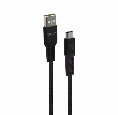 CABLE USB MOD 35 - SEDA - V8 - NEGRO - Imagen 2