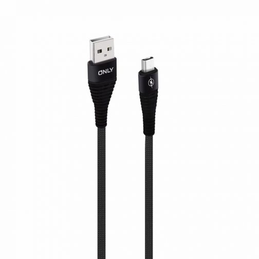 CABLE USB MOD 39 - V8 - NEGRO - Imagen 2