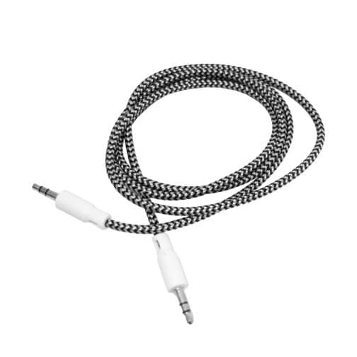 CABLE AUX 3,5 MOD129 - TELADO - BLANCO - Imagen 2