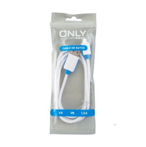 CABLE USB MOD24 - ECO - V8 - BLANCO