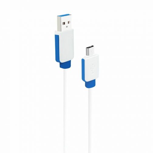 CABLE USB MOD24 - ECO - V8 - BLANCO - Imagen 2