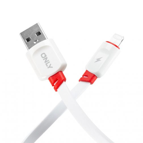 CABLE USB MOD93 GAP - ONLY - LIGHTNING - 4 A - ROJO - Imagen 2