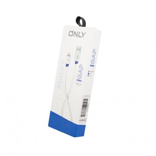 CABLE USB MOD93 GAP - ONLY - LIGHTNING - 4 A - AZUL