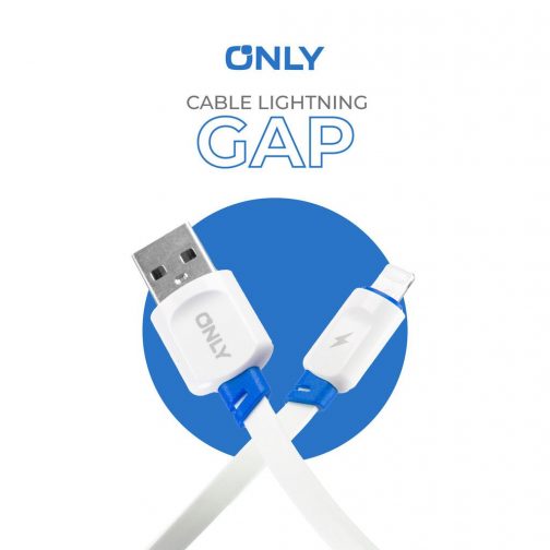 CABLE USB MOD93 GAP - ONLY - LIGHTNING - 4 A - AZUL - Imagen 4