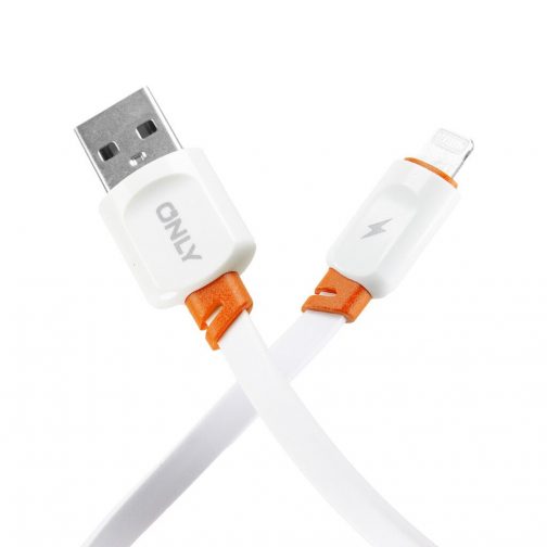 CABLE USB MOD93 GAP - ONLY - LIGHTNING - 4 A - NARANJA - Imagen 2