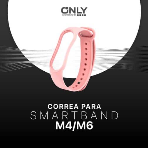 SMART BAND BRACELET - M4/M6 - LIGHT PINK - Imagen 4