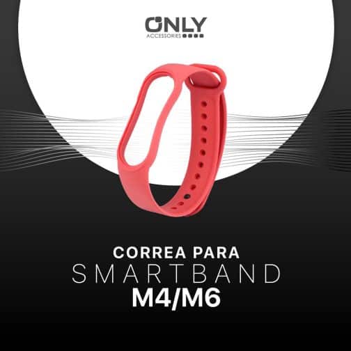 SMART BAND BRACELET - M4/M6 - RED - Imagen 4