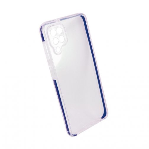 TPU ACRILICO TRANSP. MOD 157 - MOTO G9 PLUS - AZUL