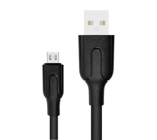 CABLE USB MOD 48 CLASSIC - V8 - NEGRO - Imagen 3