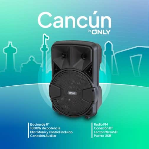 PARLANTE 8'' - MOD FS-802 - ONLY CANCUN - Imagen 4