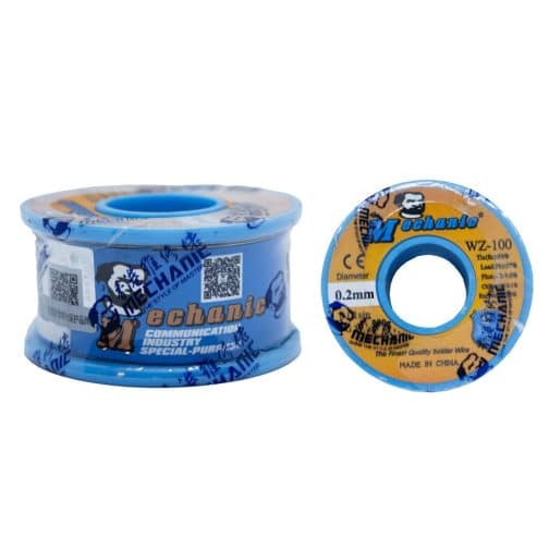 ESTAÑO EN ROLLO - MECHANIC - WZ-100 0.2MM. 200GR