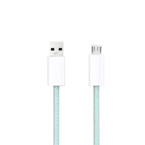 CABLE USB MOD 115 - MACARON - ONLY - V8 - VERDE - Imagen 2