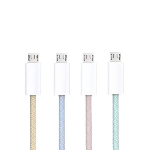 CABLE USB MOD 115 - MACARON - ONLY - V8 - VERDE - Imagen 3