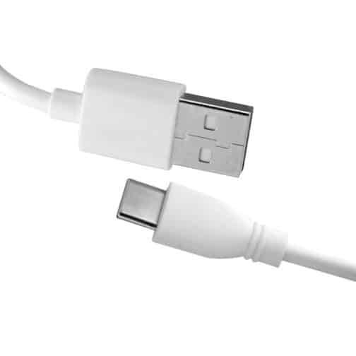 CARGADOR 220V MODO-040 IMPULSE - 2.1A + CABLE TIPO C - ONLY - BLANCO - Imagen 4