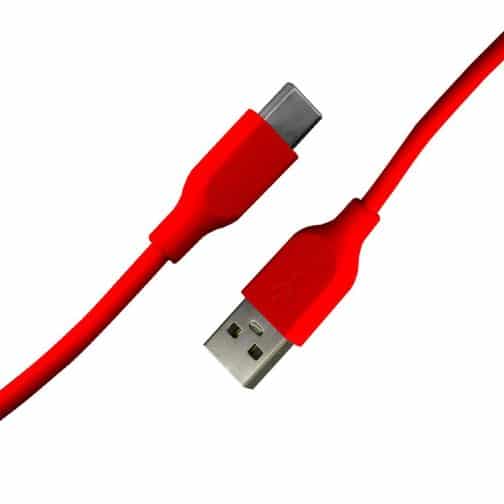 CABLE USB MOD 123 - ONLY - TC - ROJO - Imagen 2