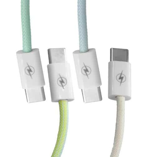 CABLE USB MOD 116 - MACARON - ONLY - TC - AZUL - Imagen 3