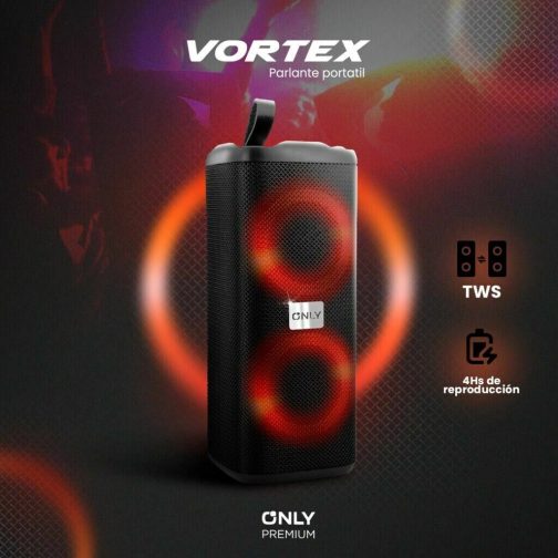 PARLANTE 3'' MODO-001 VORTEX - ONLY - NEGRO - Imagen 5