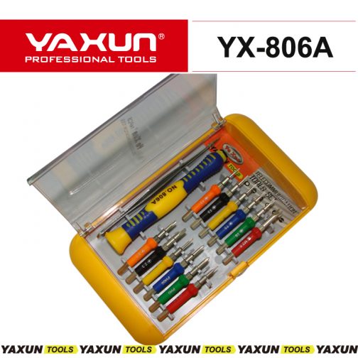 KIT DE DESTORNILLADORES -YAXUN- YX-806A