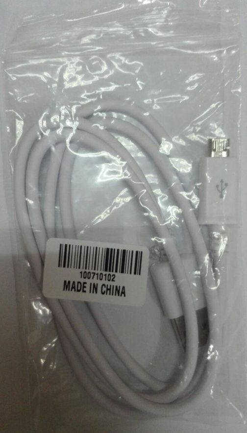 CABLE USB MOD01 - COMUN - V8 - BLANCO - Imagen 2